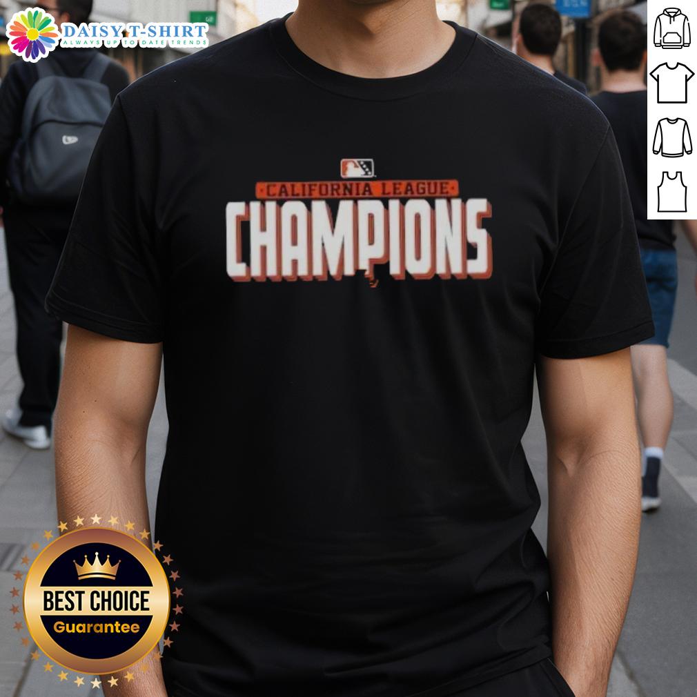 Top California League Champions 2025 T-Shirt featuring bold graphics celebrating the championship win in vibrant colors.
