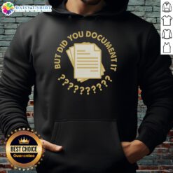 Top Did You Document It Hoodie featuring a stylish design, perfect for casual wear and photography enthusiasts.