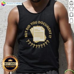 Stylish Top Did You Document It Tank Top in vibrant colors, perfect for casual outings and summer fashion.