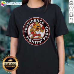 Alt Text: Top Providence Bruins Fightin' Parms Ladies Tee in vibrant colors, perfect for fans and casual wear.