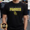 Top San Diego Padres throwback T-shirt featuring vintage logo and design, perfect for baseball fans and collectors.