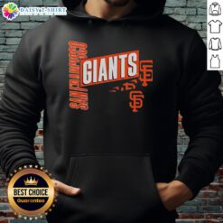 Stylish hoodie featuring a Top San Francisco Giants text design, perfect for fans showcasing team spirit.