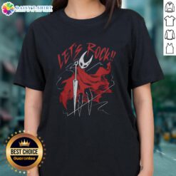 Top Silksong Let's Rock Time to Survive Ladies Tee featuring vibrant graphics and a stylish fit for fans.