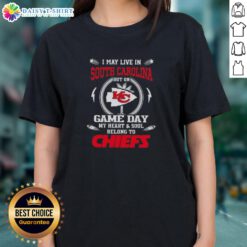 Awesome ladies tee for Kansas City Chiefs fans, perfect for game day, featuring stylish design and team spirit.