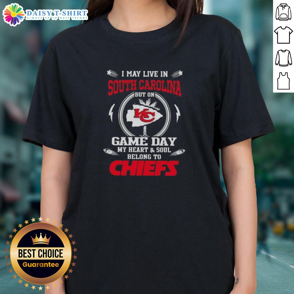 Awesome ladies tee for Kansas City Chiefs fans, perfect for game day, featuring stylish design and team spirit.
