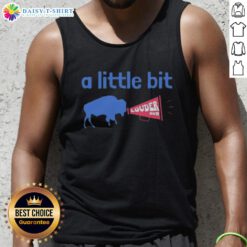 Good Buffalo Bills A Little Bit Louder Now tank top featuring bold team colors and logo, perfect for fans on game day.