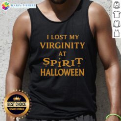Good I Lost My Virginity At A Spirit Halloween Tank Top featuring a fun design for Halloween lovers.