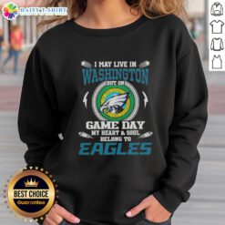 Philadelphia Eagles sweatshirt for game day, showcasing team pride with a bold design, perfect for fans in Washington.