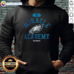 Philadelphia Eagles Miracle Academy Nahmias hoodie showcasing team spirit and style for NFL fans.
