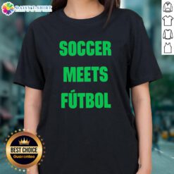 Hot FIFA World Cup 2026 soccer meets futbol ladies tee, featuring stylish design perfect for female soccer fans.