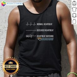 Stylish Hot Heartbeat Jacksonville Jaguars tank top featuring vibrant team colors, perfect for game day or casual wear.
