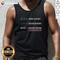 Stylish Hot Heartbeat Watching St. Louis Cardinals tank top, perfect for baseball fans and summer outings.