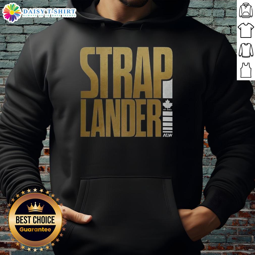 Hot Kris Statlander STRAPlander hoodie in vibrant colors, showcasing a stylish design for wrestling fans.