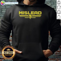 Hot Skull Mislead Logo Hoodie featuring a bold graphic design, perfect for streetwear enthusiasts and edgy fashion lovers.