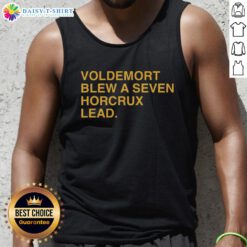 Hot Voldemort blew a seven Horcrux lead tank top, showcasing a stylish design for Harry Potter fans.