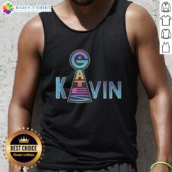 Stylish Nice Kevin's Gates tank top featuring vibrant colors and bold graphics, perfect for casual summer wear.