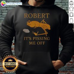 Nice Marcus The Worm hoodie with 'It's Pissing Me Off' design, perfect for casual wear and expressing frustration.