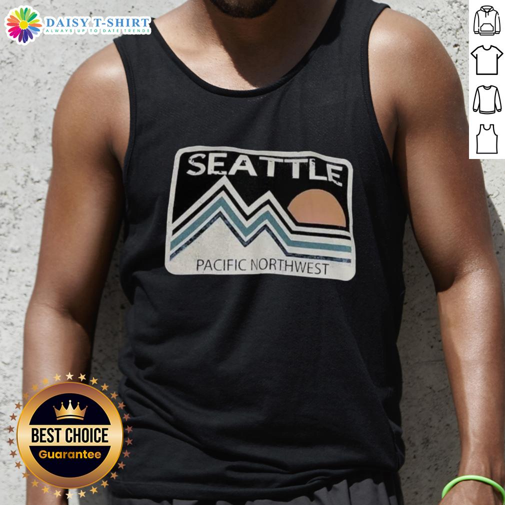 Stylish Nice Seattle Pacific Northwest tank top featuring scenic designs and vibrant colors, perfect for summer outings.