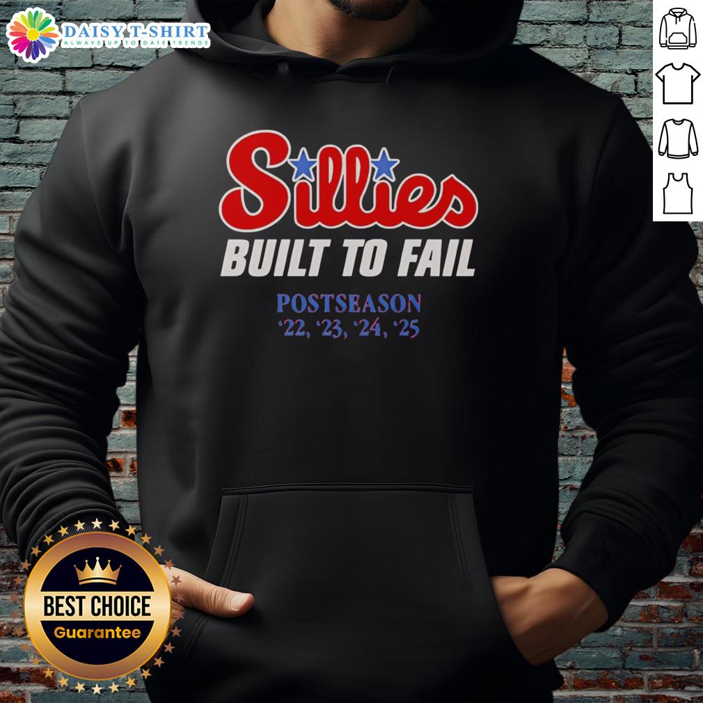 Nice Sillies Built To Fail Hoodie in vibrant colors, showcasing a playful design perfect for casual wear and unique style.