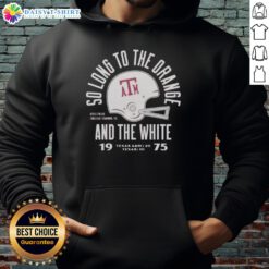 1975 Lonestar hoodie featuring the Texas A&M Aggie War Hymn, showcasing school spirit and vintage style.