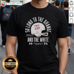 Alt Text: Vintage 1975 Texas A&M Aggie War Hymn Lonestar T-Shirt featuring classic maroon design and Aggie pride.