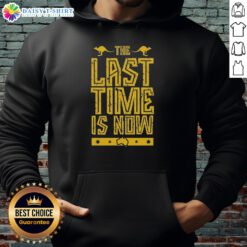 John Cena farewell hoodie from WWE event 'The Last Time Is Now' in Perth 2025, featuring bold graphics and vibrant colors.