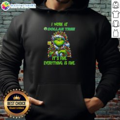 Cozy hoodie featuring the 'Official Grinch Christmas Tree' design, perfect for holiday cheer and festive gatherings.