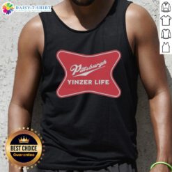 Official Pittsburgh Yinzer Life tank top showcasing 'The Champagne of Cities' slogan, perfect for fans and locals.