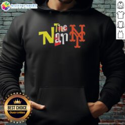 Official The Nanny New York Mets hoodie featuring a stylish design perfect for fans and collectors.