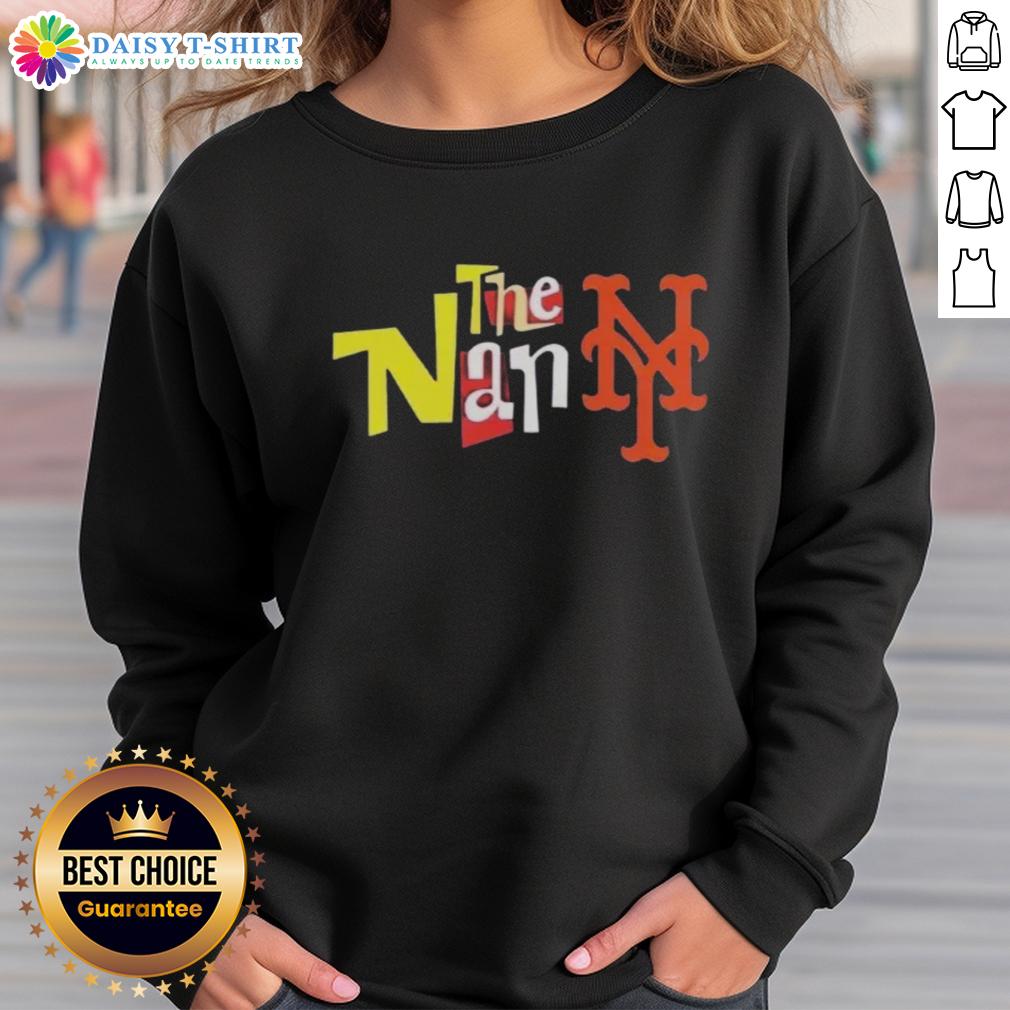 Official The Nanny New York Mets Sweatshirt featuring iconic design and team colors, perfect for fans and collectors.