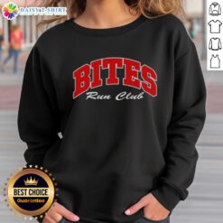 Original Bites Run Club Volume Sweatshirt in a stylish design, perfect for activewear and casual outings.