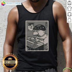 Colorful Pretty Yokai Synths Japanese retro tank top featuring vibrant designs and a stylish fit for casual wear.