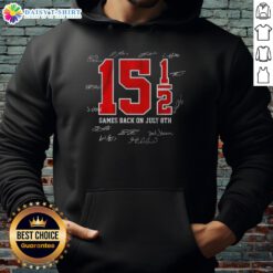 Alt Text: Cleveland Baseball Signature Hoodie featuring Top Games design, perfect for fans on July 8th.