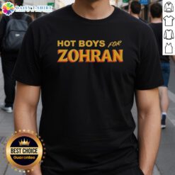 Top The Boys For Zohran T-Shirt featuring bold graphic design and vibrant colors, perfect for fans of the series.