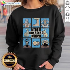 Top The Nonsense Bunch Monty Python And The Holy Grail X The Brady Bunch Sweatshirt featuring unique graphic design.