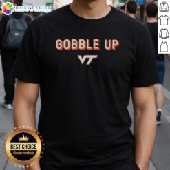 Alt Text: Top Virginia Tech Hokies Gobble Up VT T-Shirt featuring vibrant team colors and playful turkey design for fans.