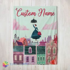 Awesome Cute Hot Mary Poppins Film Classic Movie Blanket Fleece Customized Blanket