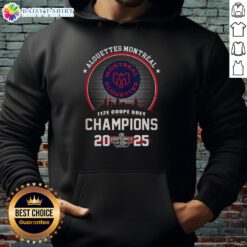 Hot Montreal Alouettes 112E Grey Cup Champions 2025 hoodie featuring a vibrant city skyline design.