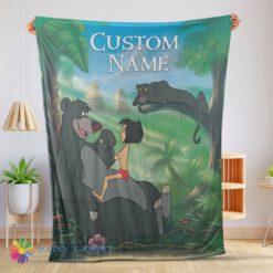 Perfect Disney Cartoon JungleBook Tapestry Blanket Fleece Customized Blanket