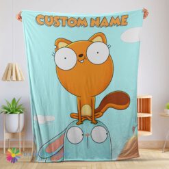 Perfect Disney Cartoon Kiff Blanket Fleece Customized Blanket