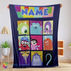 Perfect Disney Cartoon Monsters Inc Movie Blanket Customize Blanket