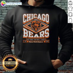 Awesome Chicago Bears Heater Hoodie featuring team colors and logo, perfect for staying warm while supporting the Bears.