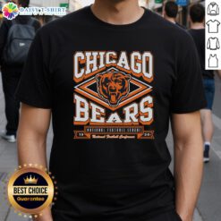 Alt Text: Awesome Chicago Bears Heater T-Shirt featuring bold team logo and vibrant colors, perfect for fans and game day wear.
