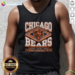 Alt Text: Stylish Awesome Chicago Bears Heater Tank Top for fans, perfect for game days and summer outings.