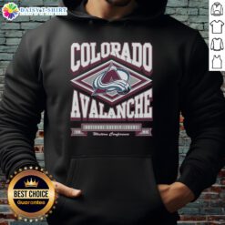Awesome Colorado Avalanche Heater Hoodie in vibrant team colors, perfect for fans staying warm during games.