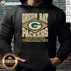 Alt Text: Awesome Green Bay Packers heater hoodie featuring a vibrant design, ideal for fans to stay warm during games.