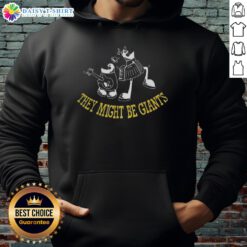 Alt Text: Awesome Homestar Runner They Might Be Giants hoodie featuring colorful graphics and a cozy design for fans.