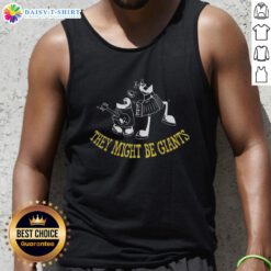 Awesome Homestar Runner They Might Be Giants tank top featuring vibrant colors and unique graphic design.