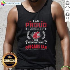 Washington State Cougars fan tank top featuring 'I Am Proud Of Many Things' design, perfect for game day and team spirit.