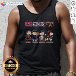 Awesome tank top featuring Washington Capitals, Wizards, Nationals, and Commanders logos for sports fans.